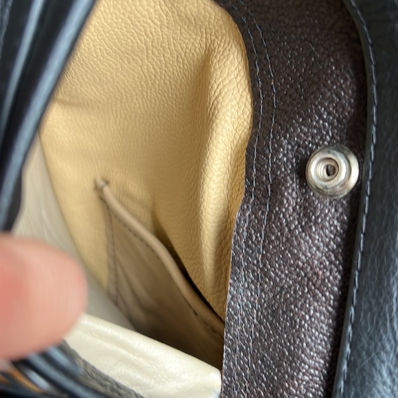 Fox creek leather motorcycle vest - Picture 6 of 6